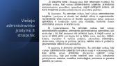 Administracinės teisės principai. Skaidrės 18 puslapis