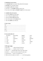 Anglų kalbos olimpiadų užduotys 5, 7 ir 10 klasėms 11 puslapis