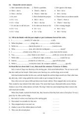 Anglų kalbos olimpiadų užduotys 5, 7 ir 10 klasėms 14 puslapis