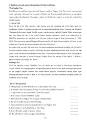 Anglų kalbos olimpiadų užduotys 5, 7 ir 10 klasėms 18 puslapis