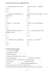 Anglų kalbos olimpiadų užduotys 5, 7 ir 10 klasėms 19 puslapis