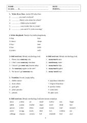 Anglų kalbos olimpiadų užduotys 5, 7 ir 10 klasėms 4 puslapis