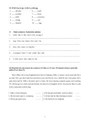 Anglų kalbos olimpiadų užduotys 5, 7 ir 10 klasėms 7 puslapis