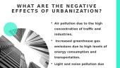 What is urbanization? 6 puslapis