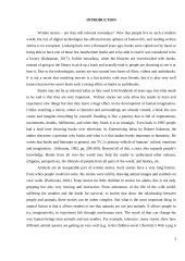 Depiction and characterization of animals in the fiction of Jack London and Yann Martel 6 puslapis