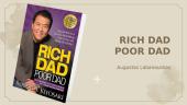 "Rich Dad Poor Dad" book presentation 1 puslapis