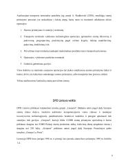 Siuntų pervežimo įmonės problemos ir tobulinimo galimybės 8 puslapis