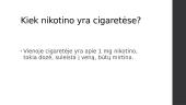 Nikotino poveikis 3 puslapis