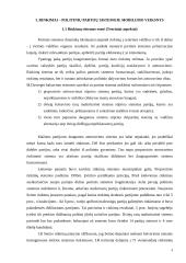 Rinkimų reikšmė Lietuvos Respublikos partinei sistemai 3 puslapis