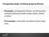 Miegas ir jo sutrikimai (skaidrės) 8 puslapis