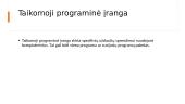 Programinė įranga. Skaidrės 10 puslapis