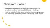 Programinė įranga. Skaidrės 5 puslapis