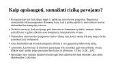 Kompiuterių virusų rūšys, kaip veikia, kaip apsisaugoti, sumažinti riziką pavojams 14 puslapis