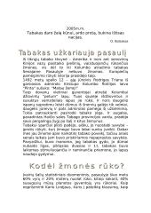 Rūkymas ar sveikata: ką renkiesi? 2 puslapis