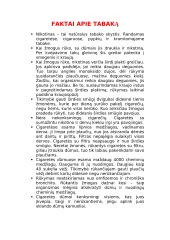 Rūkymas ar sveikata: ką renkiesi? 9 puslapis