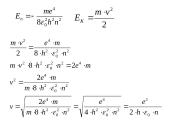Vandenilio atomo modelio uždaviniai 8 puslapis