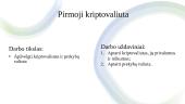 Kriptovaliutos ir prekyba valiuta. Skaidrės 2 puslapis