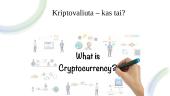 Kriptovaliutos ir prekyba valiuta. Skaidrės 3 puslapis