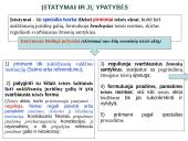 Teisės aktai ir jų rūšys. Skaidrės 9 puslapis