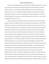 Motinos paveikslas literatūroje (rašinys)