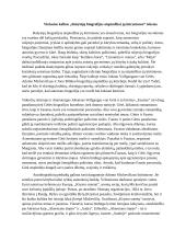 Rašytojų biografijos atspindžiai jų kūriniuose