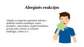 Anafilaksinis šokas. Alerginės reakcijos 10 puslapis