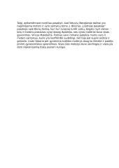 Kalba „Vyro ir moters santykiai lietuvių literatūroje" 3 puslapis