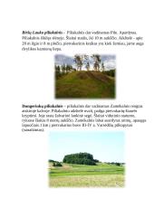 Piliakalniai Šilalės rajone 5 puslapis