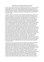 Kaip meilė tėvynei vaizduojama lietuvių literatūroje?