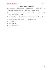 Savižudybės samprata, rizika bei prevencija 19 puslapis