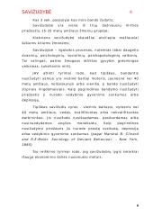Savižudybės samprata, rizika bei prevencija 6 puslapis