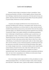 Laisvės vertė ir herojiškumas. Kalba