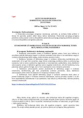 Teisės aktų, reglamentuojančių atsakomybę už darbuotojų saugos ir sveikatos teisės aktų reikalavimų nesilaikymą analizė 5 puslapis