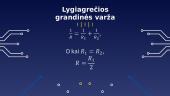 Lygiagretusis laidininkų jungimas 7 puslapis