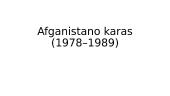 Afganistano karas (1978–1989 m.) 9 puslapis