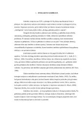 Psichologijos įvado referatas apie intelektą 3 puslapis