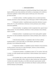 Psichologijos įvado referatas apie intelektą 6 puslapis