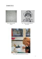 Kūrybinio darbo aprašas. Darbų ciklas „Meksikos link“ 7 puslapis