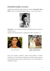 Kūrybinio darbo aprašas. Darbų ciklas „Meksikos link“ 9 puslapis