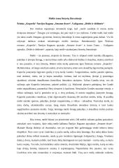 Meilės tema lietuvių literatūroje. Potemė