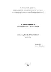 Skurdas, jo kilmė ir pobūdis