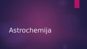Astrochemija