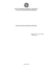 Social security system in Lithuania