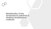 Neelektrolitų virimo temperatūros pakilimas ir stingimo temperatūros nuokrytis