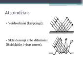 Šviesos atspindys (skaidrės) 4 puslapis