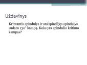 Šviesos atspindys (skaidrės) 8 puslapis