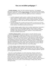 Kas yra socialinė pedagogika? 3 puslapis