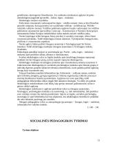 Socialinės pedagogikos mokslo raida, ryšys su kitais mokslais bei tyrimai 12 puslapis