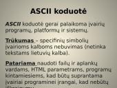 Teksto kodavimas 9 puslapis