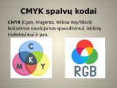 Spalvų, paveikslėlių kodavimas 6 puslapis